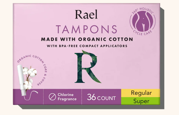 Rael Tampons (Regular+Super 36 count)